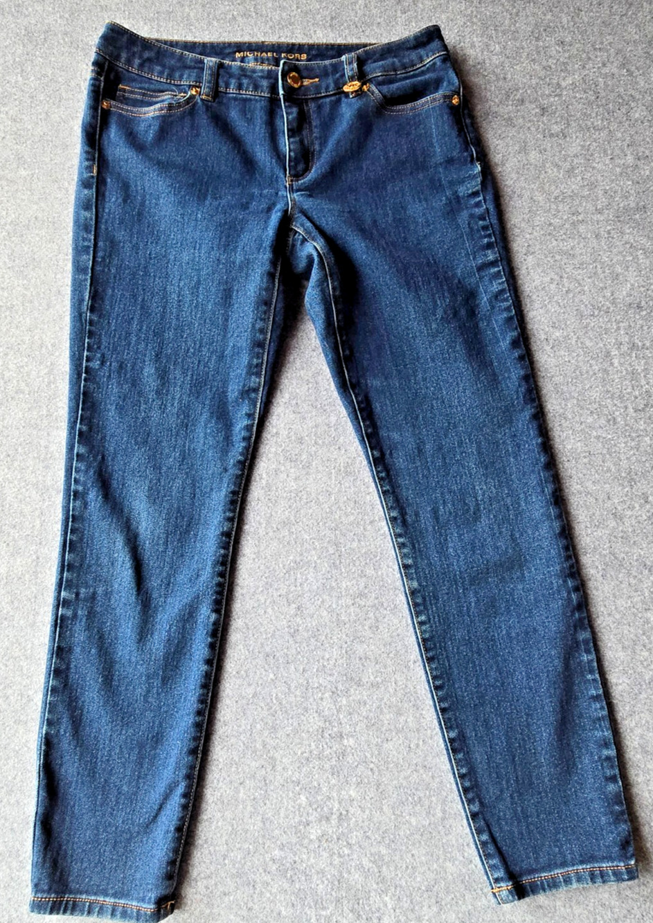 Michael Kors Women's Jeans Skinny Size 4 Medium Wash Low Rise 29x26